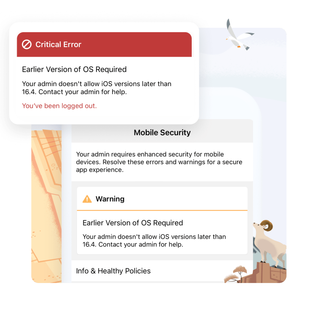 Restrict unauthorized use and prevent data loss.