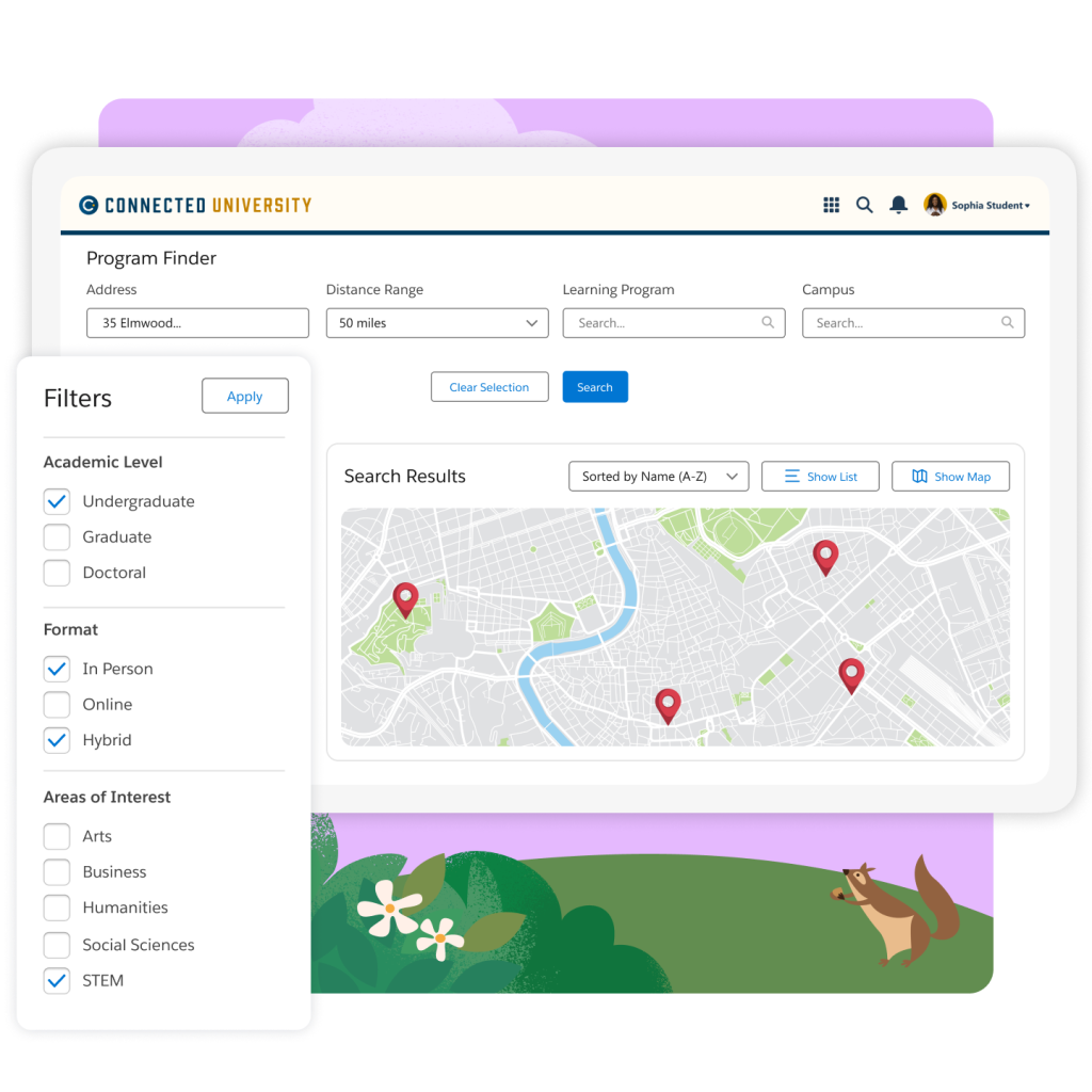 Campus & Program Finder